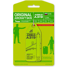 Load image into Gallery viewer, Aviation tag Original Aircraft Skin Tag