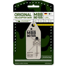 Load image into Gallery viewer, Aviation tag Original Aircraft Skin Tag