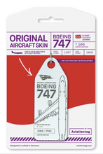 Load image into Gallery viewer, Aviation tag Original Aircraft Skin Tag
