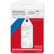 Load image into Gallery viewer, Aviation tag Original Aircraft Skin Tag