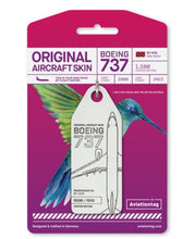 Load image into Gallery viewer, Aviation tag Original Aircraft Skin Tag