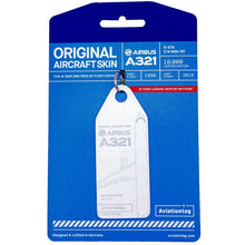 Load image into Gallery viewer, Aviation tag Original Aircraft Skin Tag
