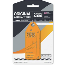 Load image into Gallery viewer, Aviation tag Original Aircraft Skin Tag