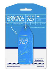 Load image into Gallery viewer, Aviation tag Original Aircraft Skin Tag