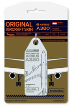 Load image into Gallery viewer, Aviation tag Original Aircraft Skin Tag