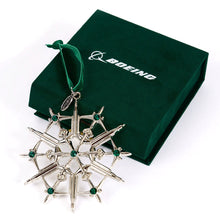 Load image into Gallery viewer, Boeing 2023 Jet Snowflake Ornament