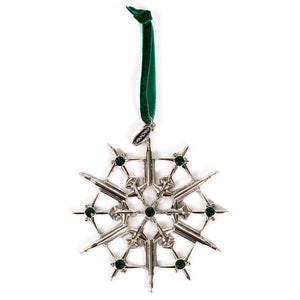 Boeing 2023 Jet Snowflake Ornament