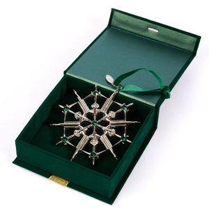 Boeing 2023 Jet Snowflake Ornament