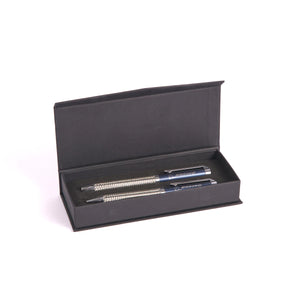 Boeing Braided Steel Metal Pen Set