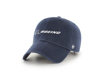 Load image into Gallery viewer, Boeing &#39;47 Signature Logo Clean Up Cap