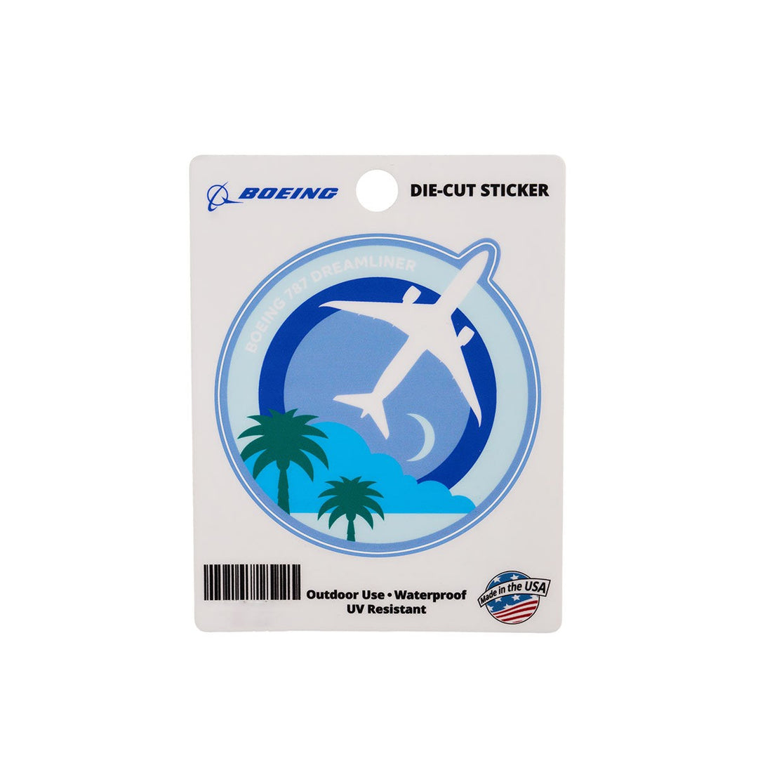 Boeing 787 Dreamliner Skyward Sticker – Flight Experience Singapore