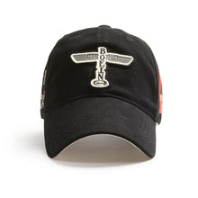 Load image into Gallery viewer, Red Canoe Boeing Airplane Company Logo B-17 Heritage Hat