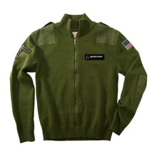 Load image into Gallery viewer, Red Canoe Boeing Airplane Logo Cardigan/ Flight Jacket