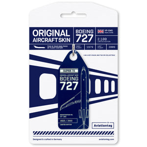 Aviation tag Original Aircraft Skin Tag
