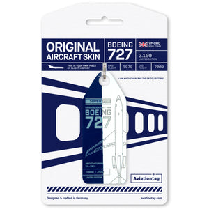 Aviation tag Original Aircraft Skin Tag