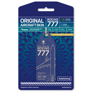 Aviation tag Original Aircraft Skin Tag
