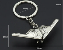 Load image into Gallery viewer, Metal Airplane Keychain