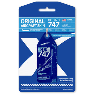 Aviation tag Original Aircraft Skin Tag