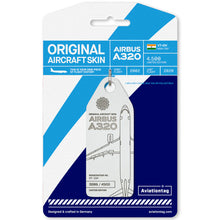 Load image into Gallery viewer, Aviation tag Original Aircraft Skin Tag