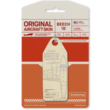 Load image into Gallery viewer, Aviation tag Original Aircraft Skin Tag