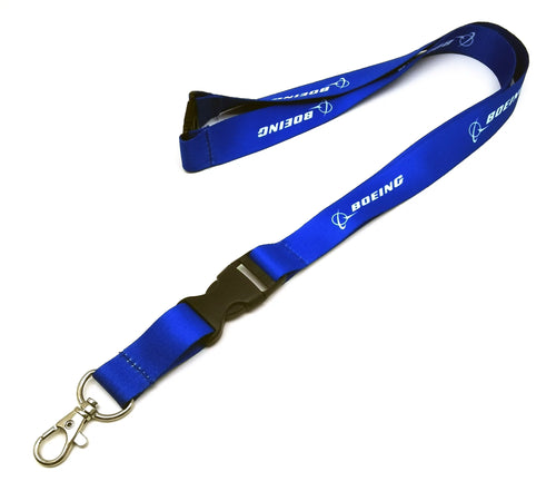 Boeing Signature Blue Lanyard