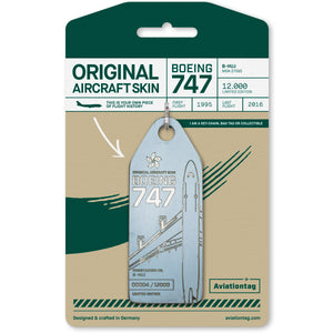 Aviation tag Original Aircraft Skin Tag