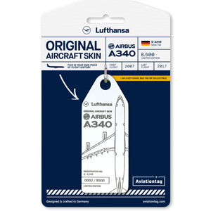 Aviation tag Original Aircraft Skin Tag