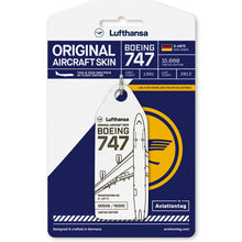 Load image into Gallery viewer, Aviation tag Original Aircraft Skin Tag