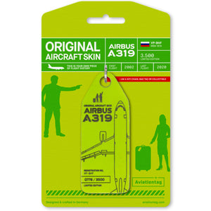 Aviation tag Original Aircraft Skin Tag