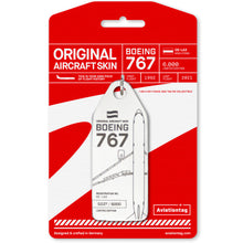 Load image into Gallery viewer, Aviation tag Original Aircraft Skin Tag