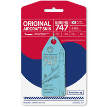 Load image into Gallery viewer, Aviation tag Original Aircraft Skin Tag