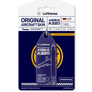 Aviation tag Original Aircraft Skin Tag