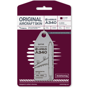 Aviation tag Original Aircraft Skin Tag
