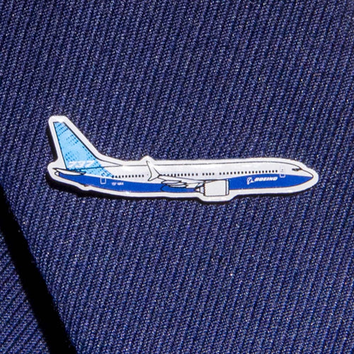Boeing Illustrated Lapel Pin