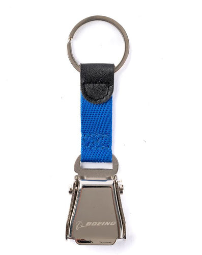 Boeing Seatbelt Buckle Keychain