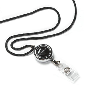 Boeing Chrome Retractable Lanyard