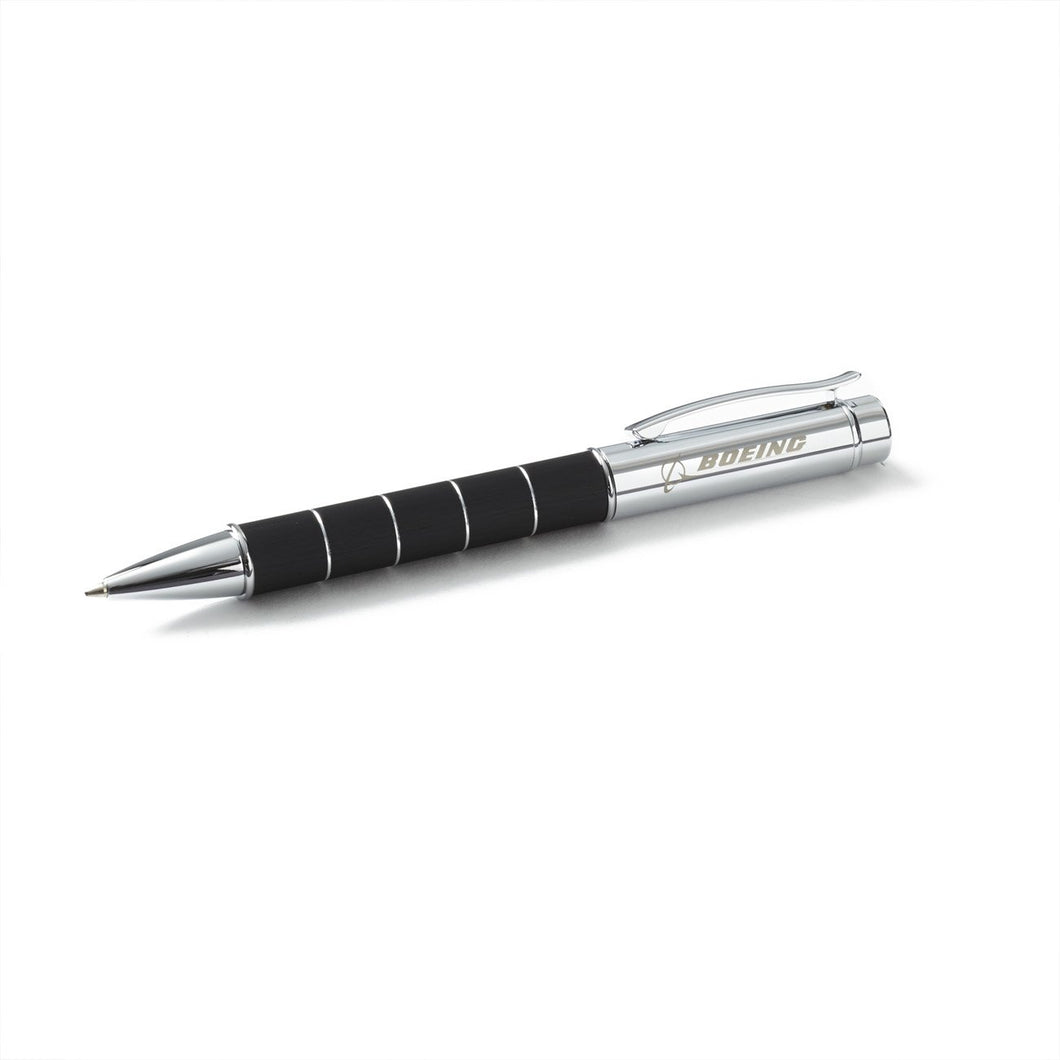 Boeing Chrome Ring Ballpoint Pen