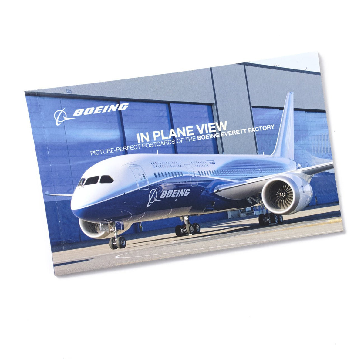 Boeing Everett Factory Postcard Book – Flight Experience Singapore