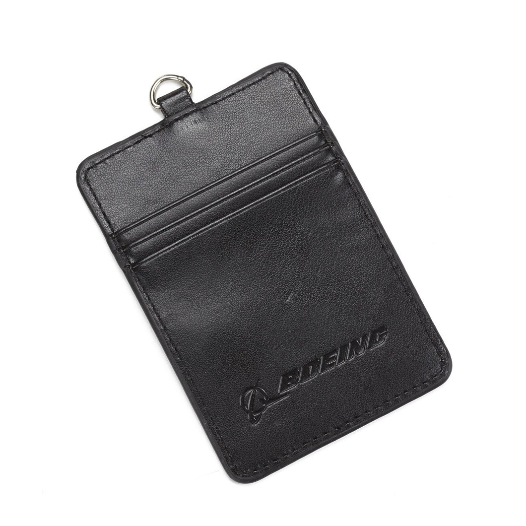 Boeing PU Leather Card Holder