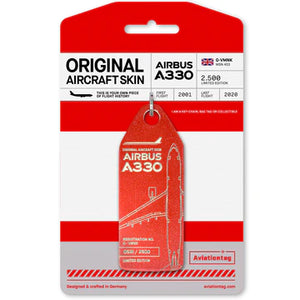 Aviation tag Original Aircraft Skin Tag