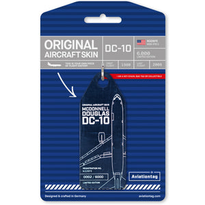 Aviation tag Original Aircraft Skin Tag