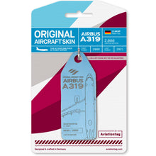 Load image into Gallery viewer, Aviation tag Original Aircraft Skin Tag