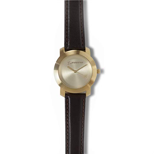 Boeing Women's Gold Rotating Watch (thick frame)