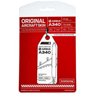 Aviation tag Original Aircraft Skin Tag