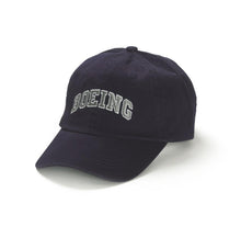 Load image into Gallery viewer, Kids Boeing Varsity Logo Hat (Navy)