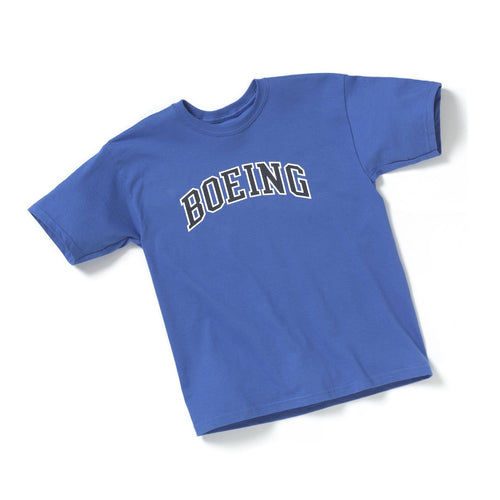Boeing Kids Youth Varsity Logo T-Shirt