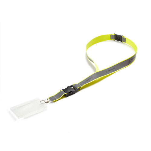 Boeing Neon Safety Lanyard - Yellow