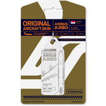 Load image into Gallery viewer, Aviation tag Original Aircraft Skin Tag