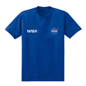 NASA Chest Print T-Shirt
