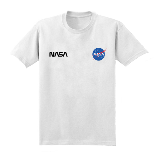 NASA Chest Print T-Shirt